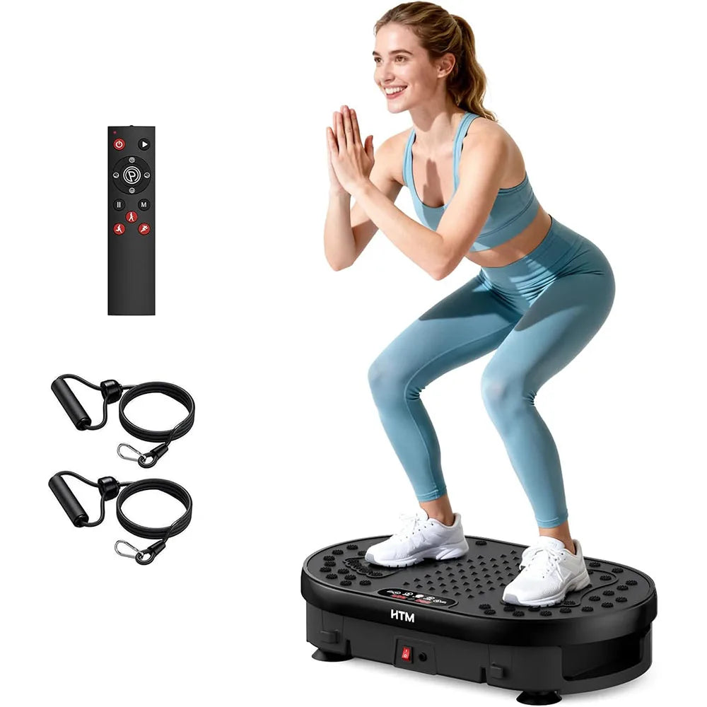 HTM Vibration Plate Exercise Machine For Home Fitness