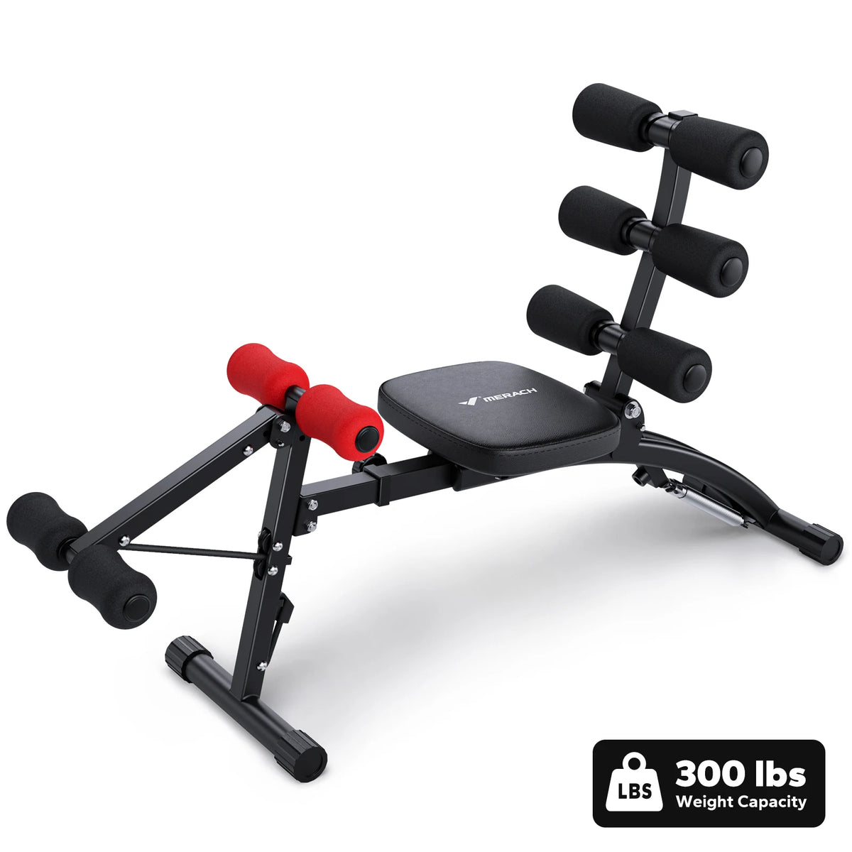 Merach Adjustable Ab Trainer Machine For Home Gym Fitness