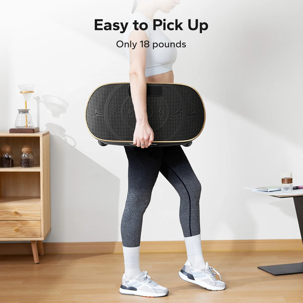 Merach Vibration Plate Exercise Machine For Full Body Fitness Platform