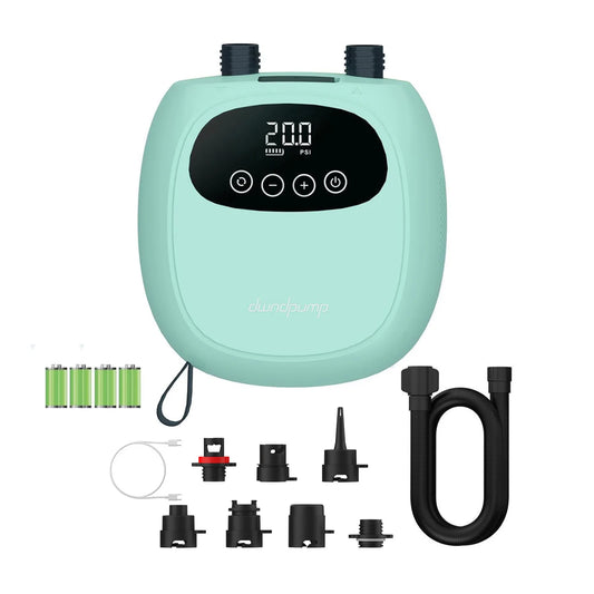 Dwndpump Portable Electric Inflator Pump With Rechargeable Battery