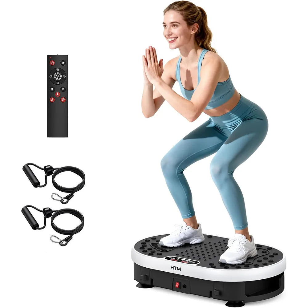 HTM Vibration Plate Exercise Machine For Home Fitness
