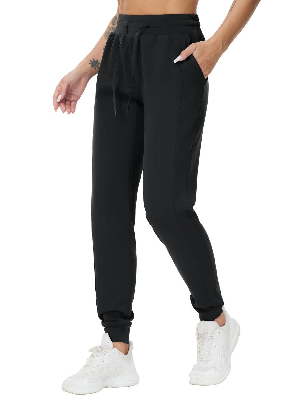 THE GYM PEOPLE Women's Workout Joggers With Pockets