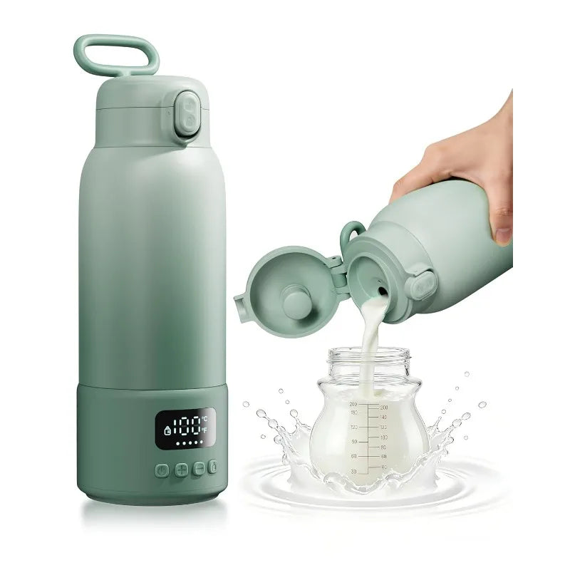 Rechargeable Portable Stainless Steel Insulated Travel Thermos Cup