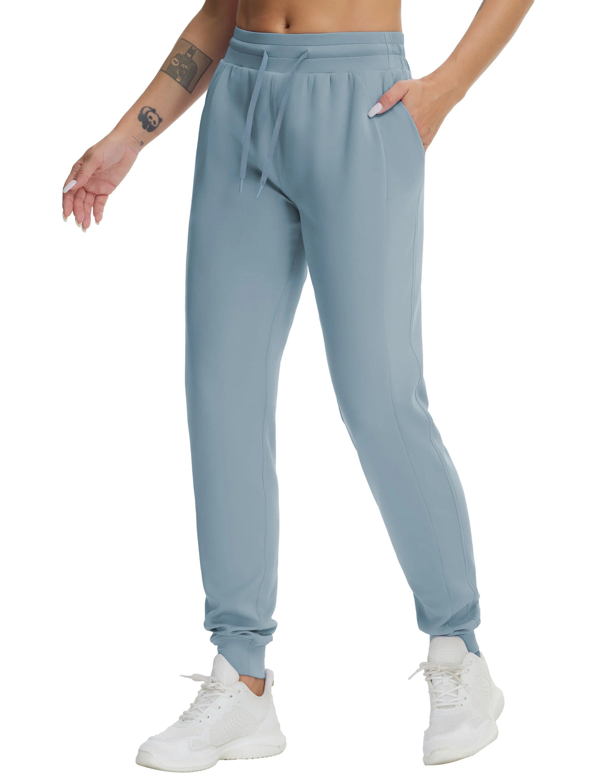 THE GYM PEOPLE Women's Workout Joggers With Pockets