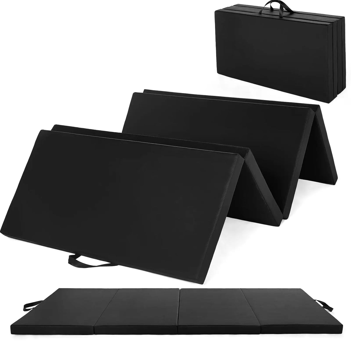 HiMISS Folding Gymnastics Mat For Home Gym Exercise And Training