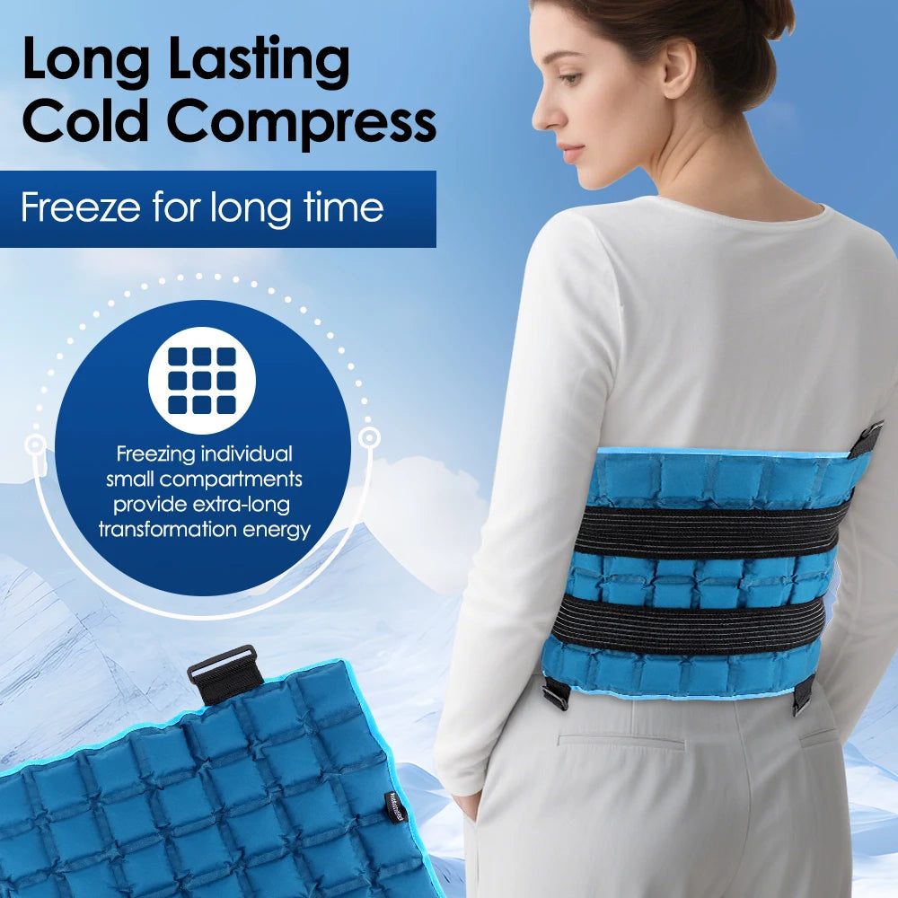 Hailicare Reusable Hot Cold Gel Pack For Muscle Relief