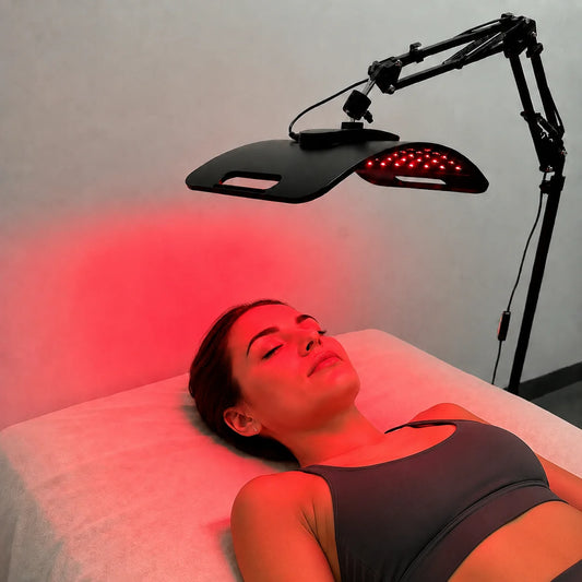Premium Near Infrared Red Light Therapy Panel With Timer Stand