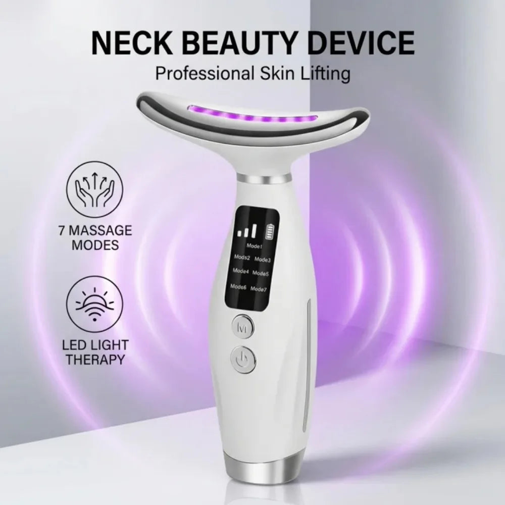 Hailicare LED Facial Massager Heating Vibration Skin Tightening Device