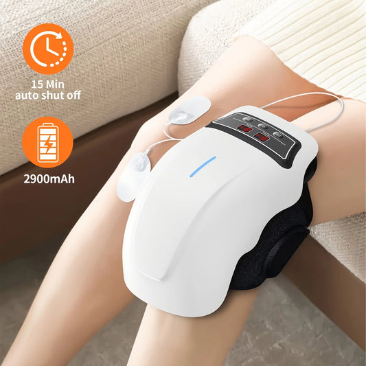 Ekmoey Cordless Knee Massager With Heat And Vibration
