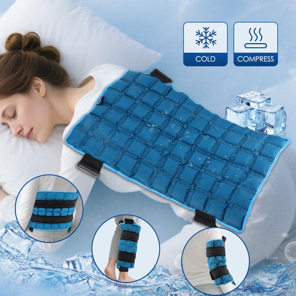 Hailicare Reusable Hot Cold Gel Pack For Muscle Relief