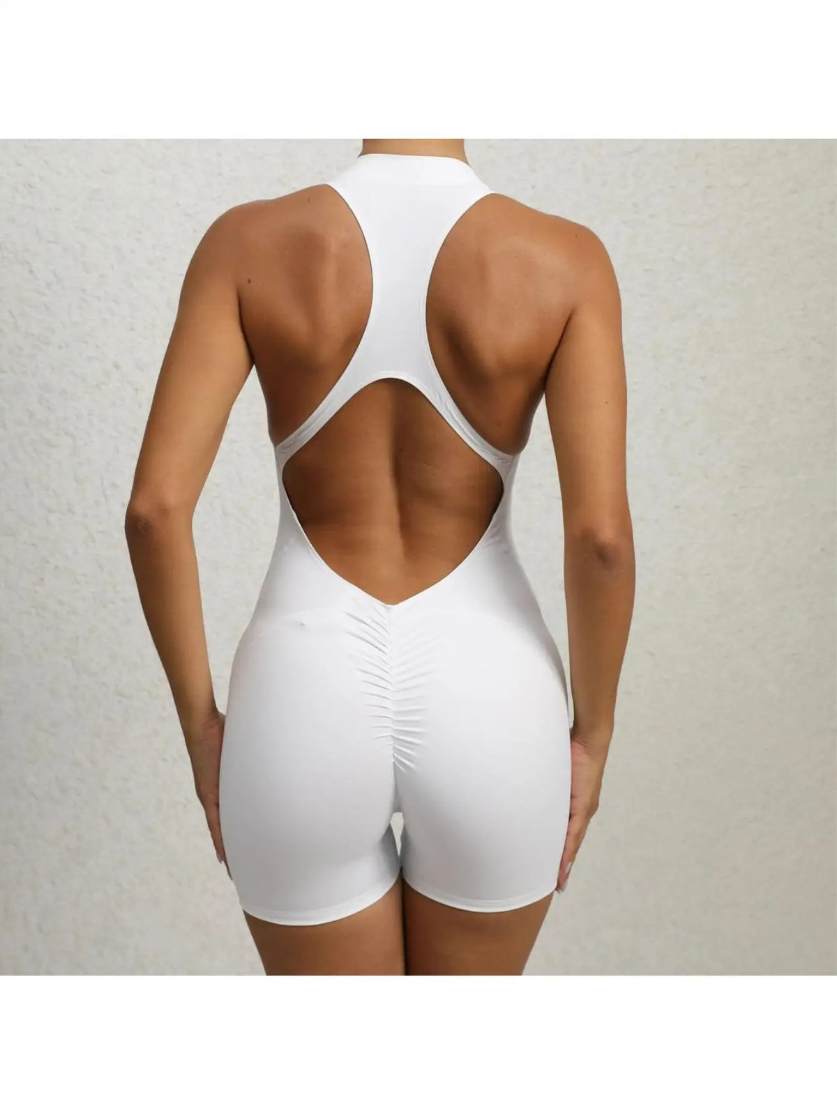 Women's Sleeveless Sports Jumpsuit For Yoga And Gym Workouts