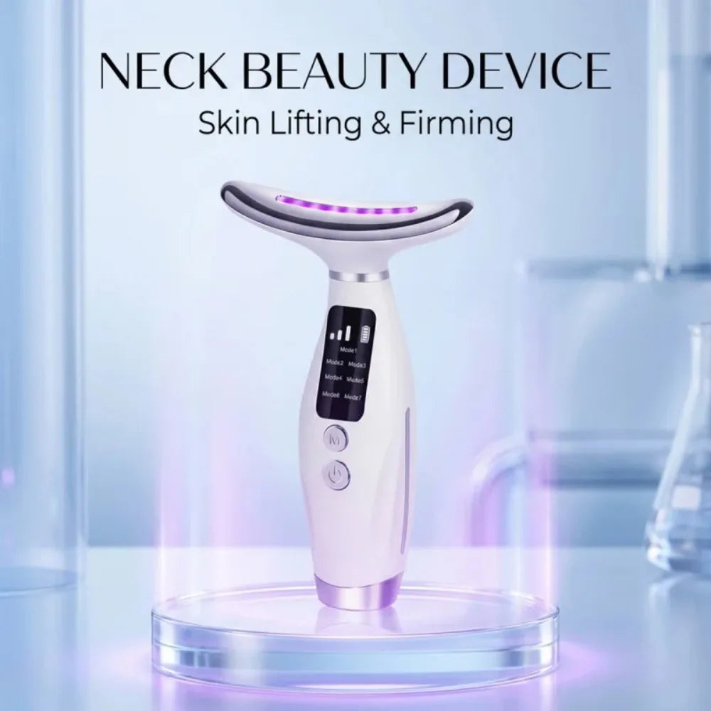 Hailicare LED Facial Massager Heating Vibration Skin Tightening Device