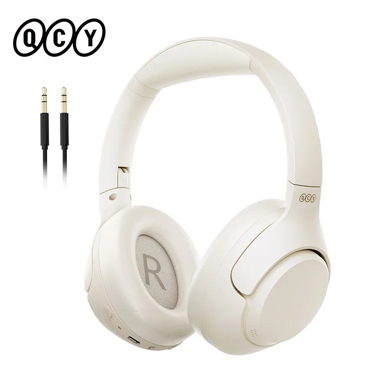 QCY H3 Bluetooth Wireless Headphones With Active Noise Cancellation