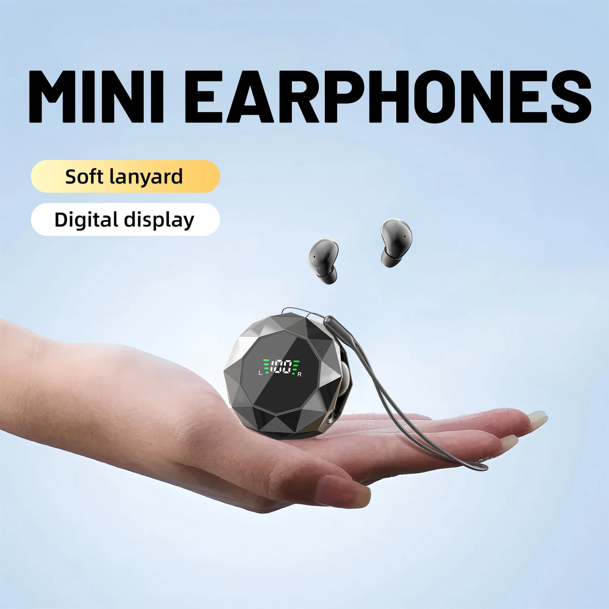SHUKE Wireless Sleep Earbuds With Bluetooth Active Noise Cancellation