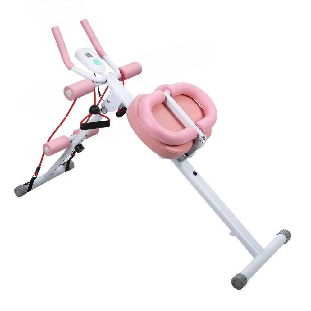 Adjustable Abdominal Trainer Machine With LCD Display For Core Workouts