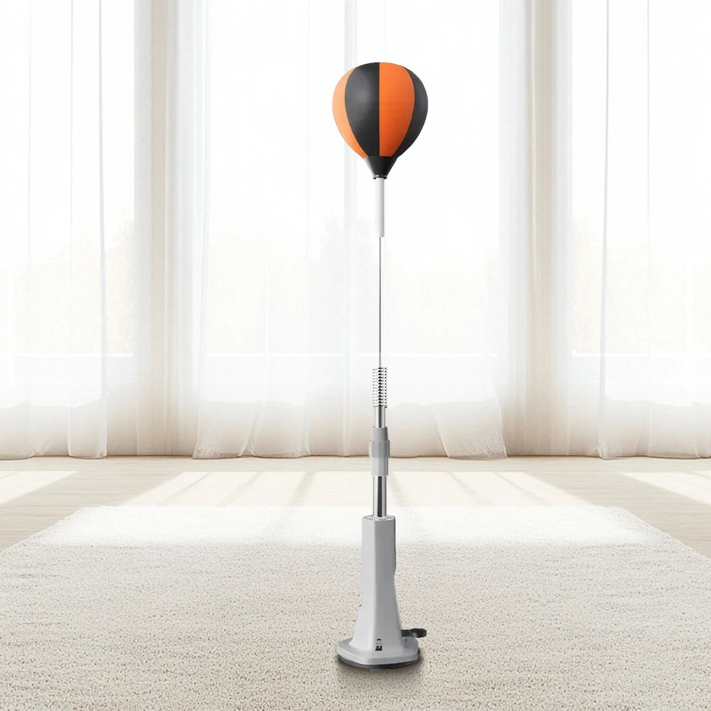 JOCESTYLE Adjustable Boxing Bag Stand With Reflex Ball Training Set