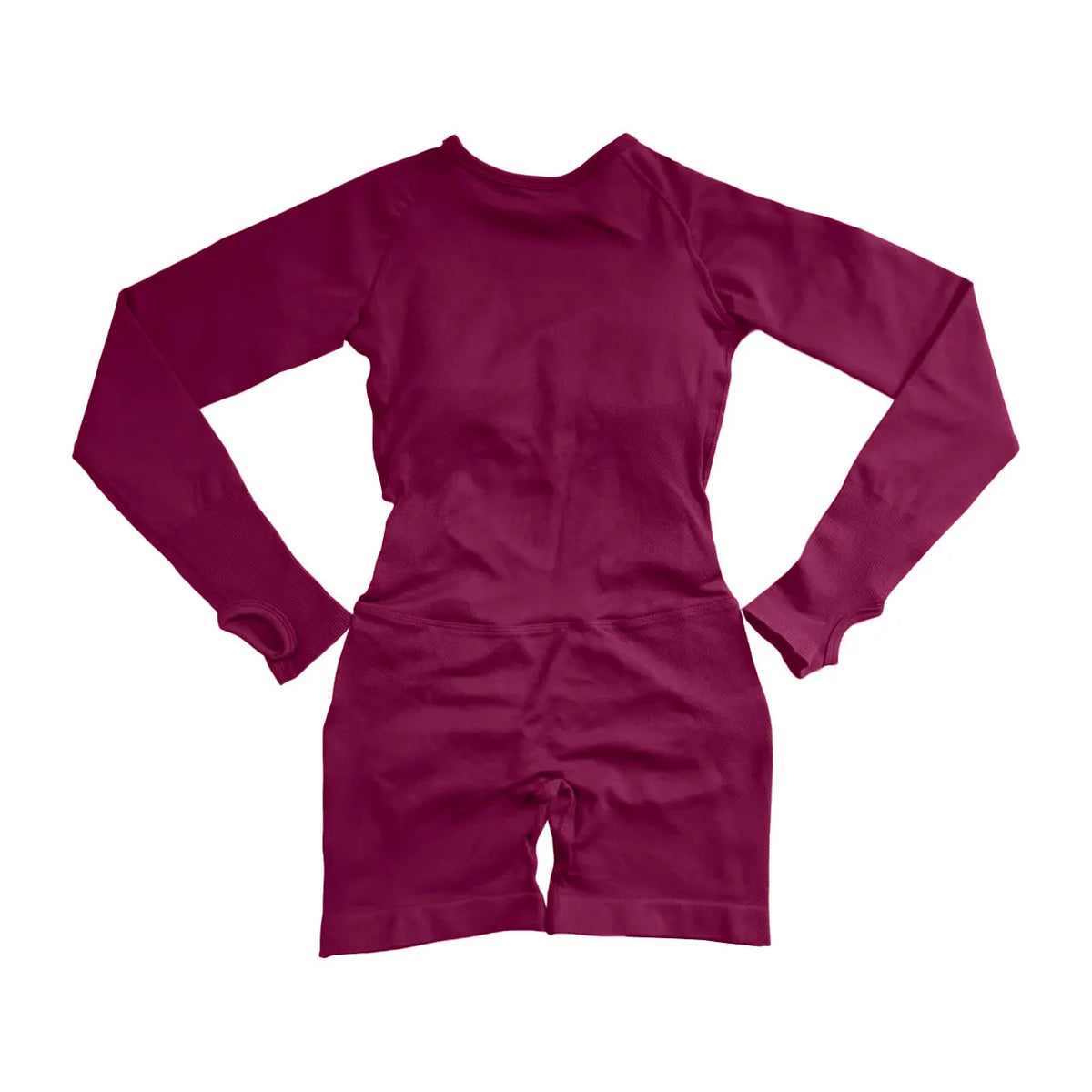 NCLAGEN Women Seamless Long Sleeve Active Jumpsuit For Gym Yoga