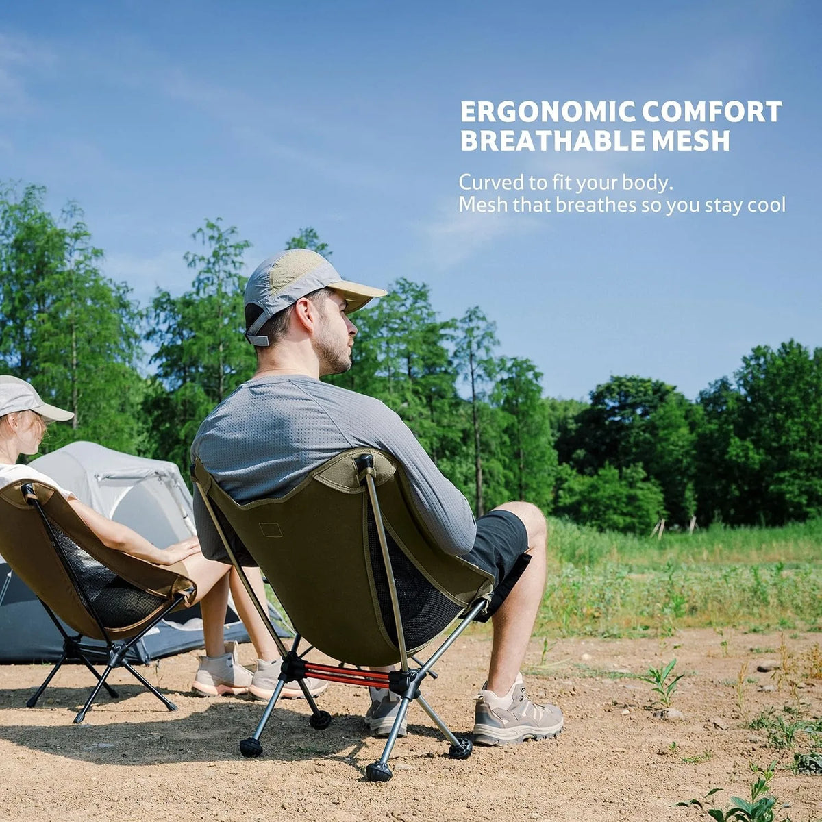 Naturehike Ultralight Foldable Camping Moon Chair For Outdoor Use