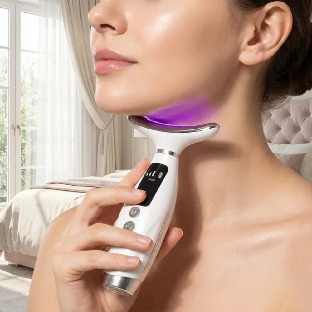 Hailicare LED Facial Massager Heating Vibration Skin Tightening Device