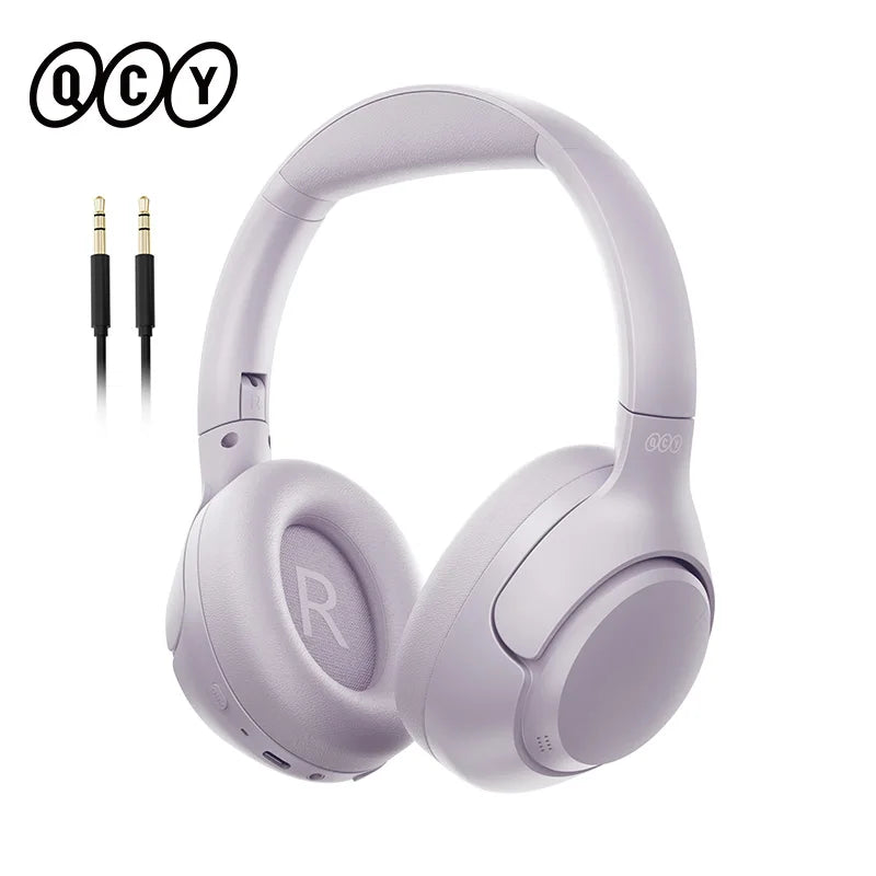 QCY H3 Bluetooth Wireless Headphones With Active Noise Cancellation