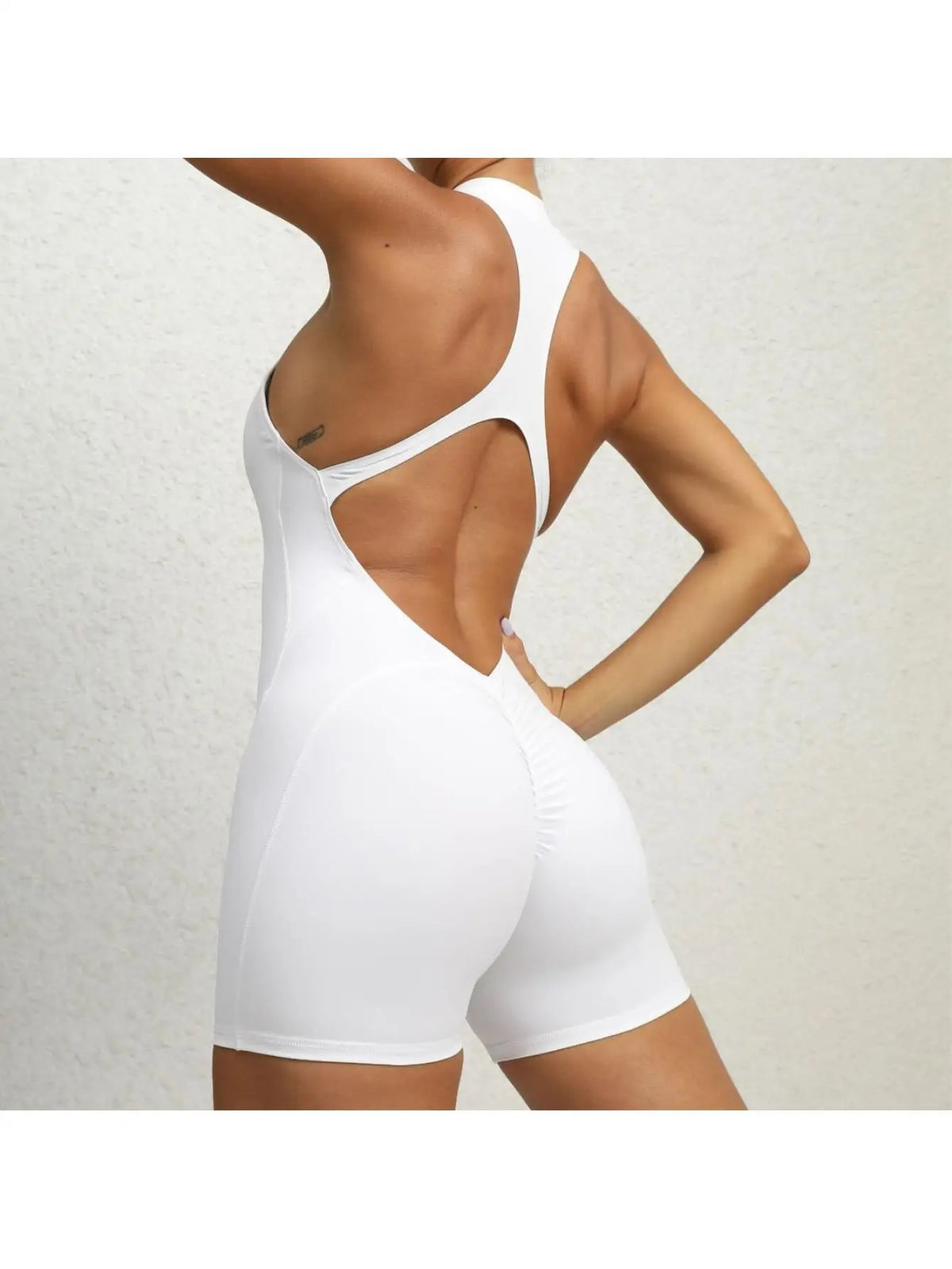 Women's Sleeveless Sports Jumpsuit For Yoga And Gym Workouts
