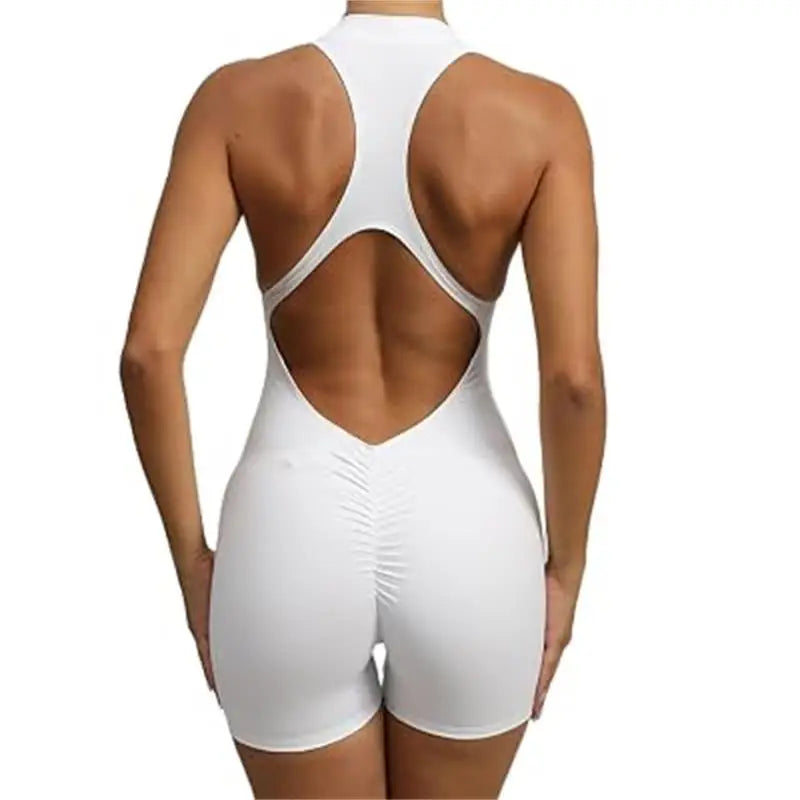 Women's Sleeveless Sports Jumpsuit For Yoga And Gym Workouts