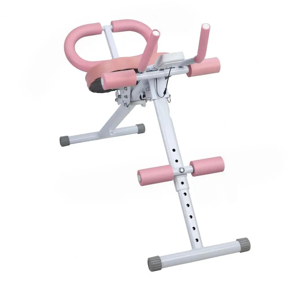 Adjustable Abdominal Trainer Machine With LCD Display For Core Workouts