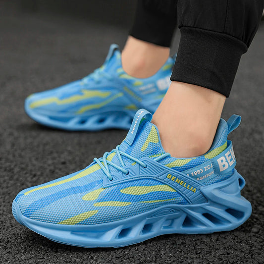 Breathable Unisex Mesh Running Shoes For Daily Sports Training