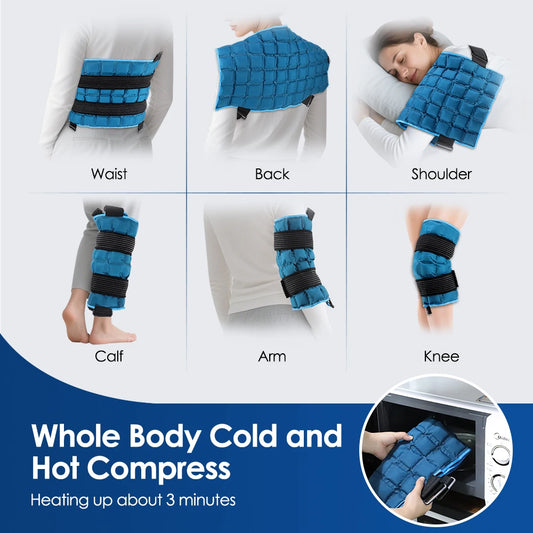 Hailicare Reusable Hot Cold Gel Pack For Muscle Relief