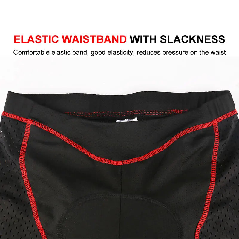 X-TIGER Men's 5D Gel Padded Cycling Liner Shorts For MTB