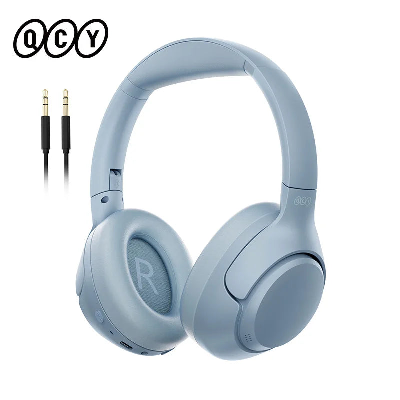QCY H3 Bluetooth Wireless Headphones With Active Noise Cancellation
